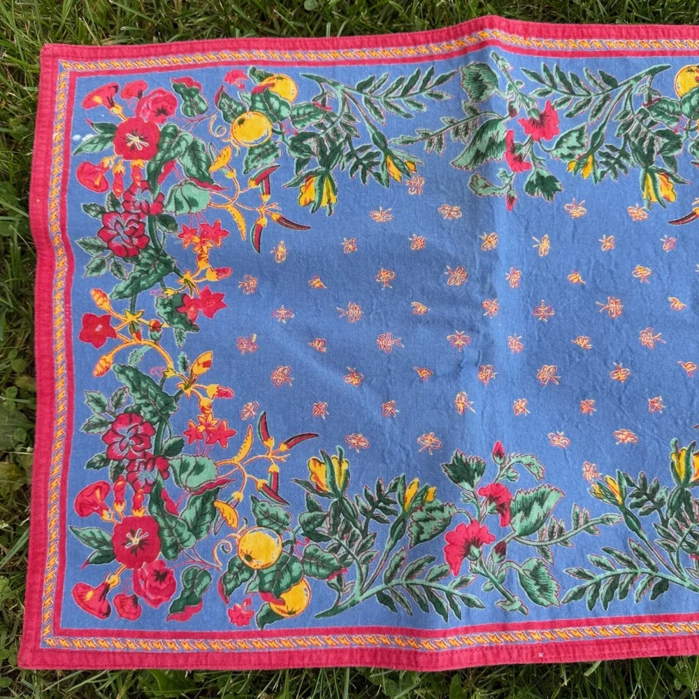 Williams Sonoma Placemats Set of 4 French Country Provence Cotton Made in India